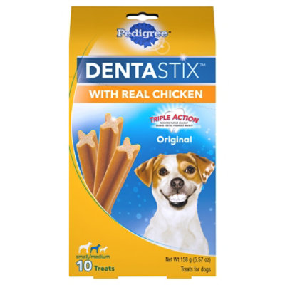 PEDIGREE DentaStix Dog Treats Original Medium Pouch - 10 Count