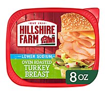 Hillshire Farm Ultra Thin Sliced Lunchmeat Lower Sodium Oven Roasted Turkey Breast - 8 Oz