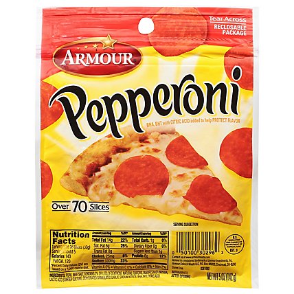 Armour Pepperoni Slices - 5 Oz - Image 1