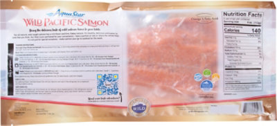 Aqua Star Salmon Pacific Wild Fillet Frozen - 1.25 Lb - Image 6