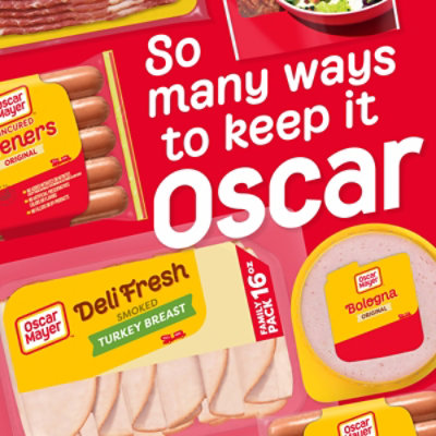 Oscar Mayer Deli Fresh Smoked Turkey Breast Sliced Lunch Meat Family Size Tray - 16 Oz - Image 7