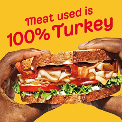 Oscar Mayer Deli Fresh Smoked Turkey Breast Sliced Lunch Meat Family Size Tray - 16 Oz