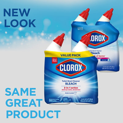 Clorox Rain Clean Manual Toilet Bowl Cleaner - 2-24 Fl. Oz. - Image 3