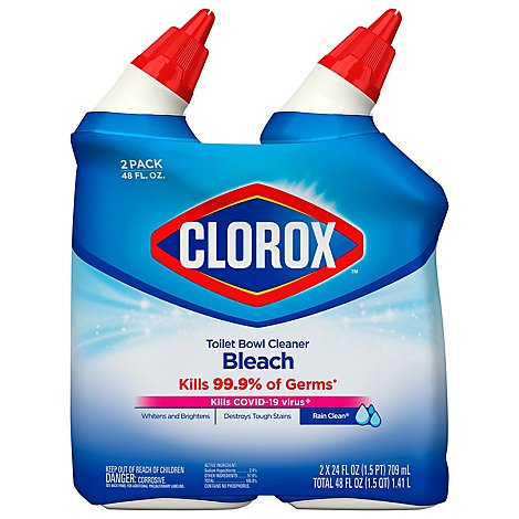 Clorox Rain Clean Manual Toilet Bowl Cleaner - 2-24 Fl. Oz.