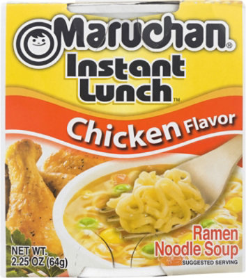 Maruchan Instant Lunch Ramen Noodle Soup Chicken Flavor - 2.25 Oz - Image 2