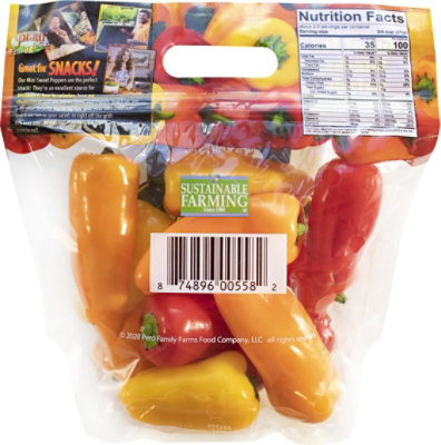 Hannahford Peppers Bell Peppers Sweet Mini Prepacked - 8 Oz - Image 5