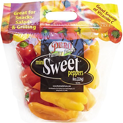 Hannahford Peppers Bell Peppers Sweet Mini Prepacked - 8 Oz - Image 2