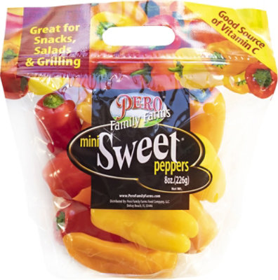 Hannahford Peppers Bell Peppers Sweet Mini Prepacked - 8 Oz - Image 2
