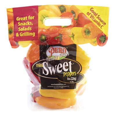 Hannahford Peppers Bell Peppers Sweet Mini Prepacked - 8 Oz - Image 1