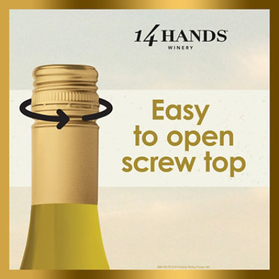 14 Hands Chardonnay White Wine Bottle - 750 Ml - Image 4