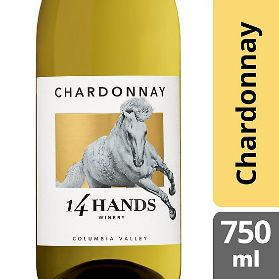 14 Hands Chardonnay White Wine - 750 Ml