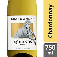14 Hands Chardonnay White Wine - 750 Ml - Image 1