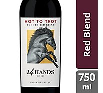 14 Hands Hot To Trot Red Blend Wine Bottle - 750 Ml