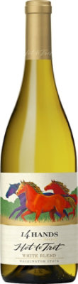 14 Hands Winery Hot To Trot Wine White Blend - 750 Ml