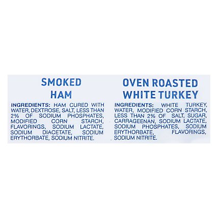 Land O Frost Sub Sandwich Kit Smoked Ham & Oven Roasted Turkey - 24 Oz - Image 5