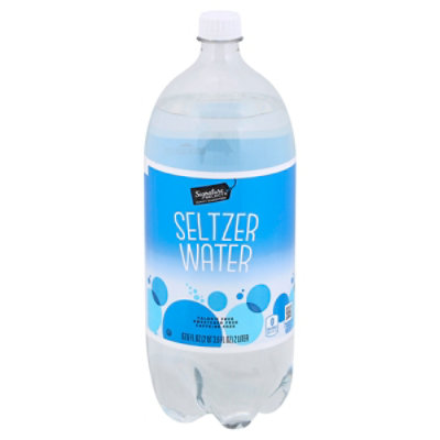 Signature SELECT Seltzer Water - 2 Liter - Image 1