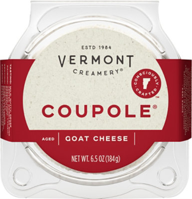 Vermont Creamery Goat Cheese Coupole - 6.5 Oz - Image 1