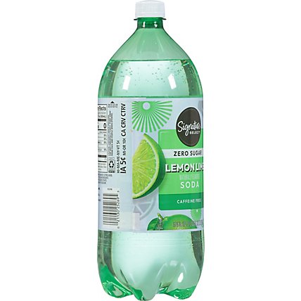 Signature SELECT Soda Lemon Lime Diet - 2 Liter - Image 6