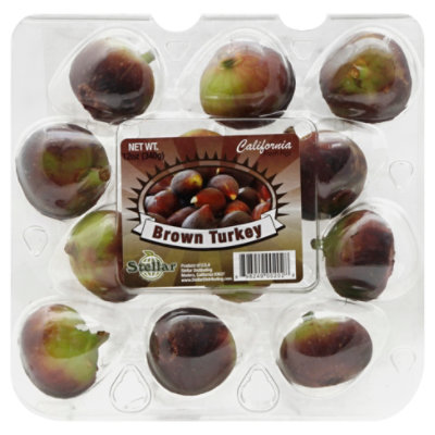 Figs Black Brown Prepacked - 12 Oz - Image 1