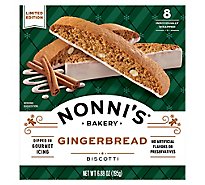 Nonnis Biscotti Gingerbread - 6.88 Oz