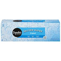 Signature SELECT Water Seltzer - 12-12 Fl. Oz. - Image 1