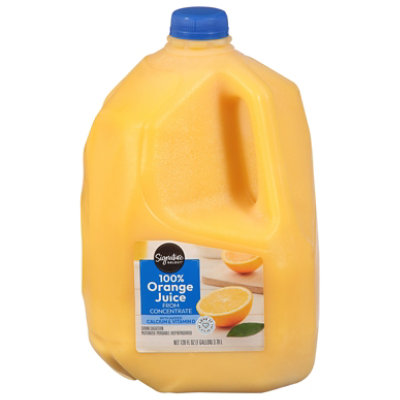 Signature SELECT 100% Orange Juice 100% With Calcium & Vitamin D - 128 Fl. Oz. - Image 3