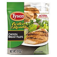 Tyson Grilled & Ready Frozen Chicken Breast Fillets - 19 Oz - Image 2