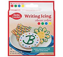 Betty Crocker Icing Writing Tubes Classic Colors - 4-0.68 Oz