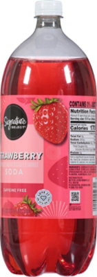 Signature SELECT Strawberry Soda - 2 Liter - Image 6