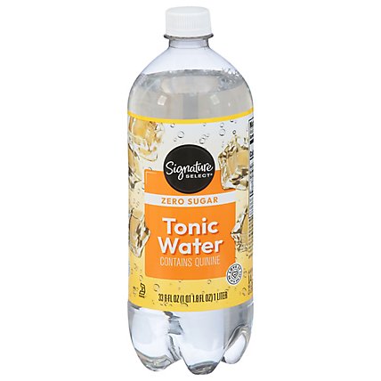 Signature SELECT Water Diet Tonic Contains Quinine - 33.8 Fl. Oz. - Image 1