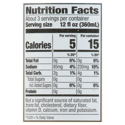 Signature SELECT Water Diet Tonic Contains Quinine - 33.8 Fl. Oz. - Image 4