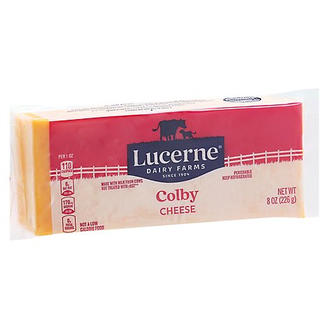Lucerne Cheese Colby - 8 Oz