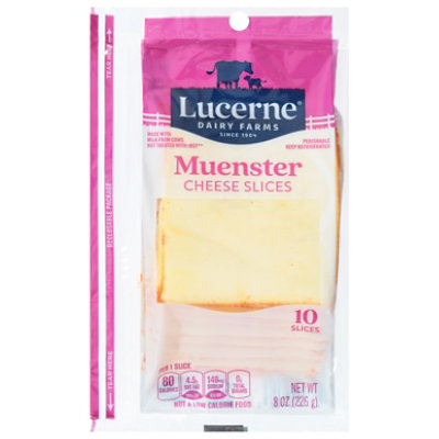 Lucerne Cheese Slices Muenster - 8 Oz - Image 2