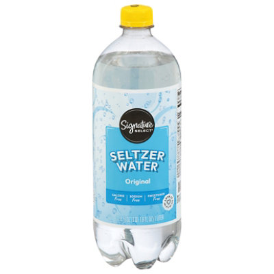 Signature SELECT Seltzer Water - 33.8 Fl. Oz. - Image 3