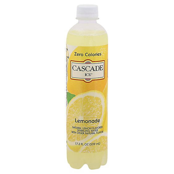 Cascade Ice Sparkling Water Lemonade - 17.2 Fl. Oz.