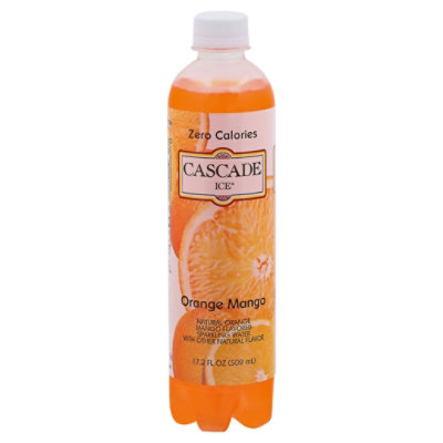 Cascade Ice Sparkling Water Orange Mango - 17.2 Fl. Oz. - Image 3