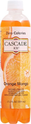 Cascade Ice Sparkling Water Orange Mango - 17.2 Fl. Oz. - Image 2