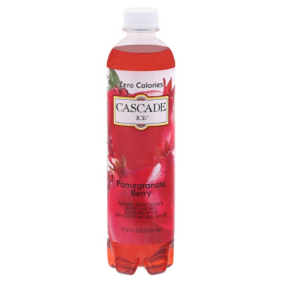 Cascade Ice Sparkling Water Pomegranate Berry - 17.2 Fl. Oz.