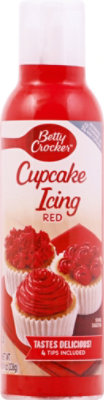 Betty Crocker Decorating Icing Cupcake Rose Red - 8.4 Oz - Image 2