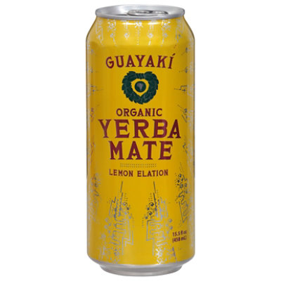 Guayaki Yerba Mate Lemon Elation - 16 Fl. Oz. - Image 3