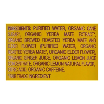 Guayaki Yerba Mate Lemon Elation - 16 Fl. Oz. - Image 5