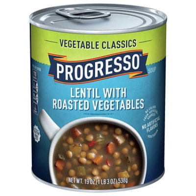 Progresso Vegetable Classics Soup Lentil with Roasted Vegetables - 19 Oz - Image 3