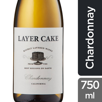 Layer Cake Wine Chardonnay Central Coast-California Virgin - 750 Ml - Image 1