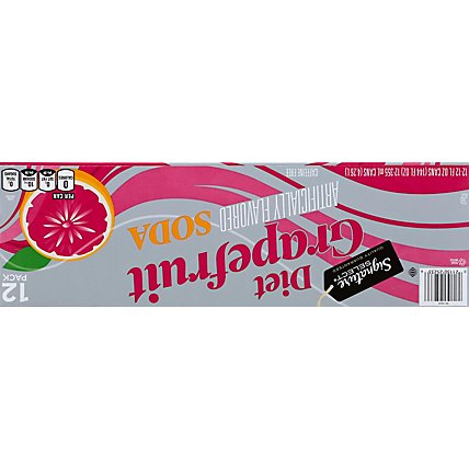 Signature SELECT Soda Grapefruit Diet Cans - 12-12 Fl. Oz.