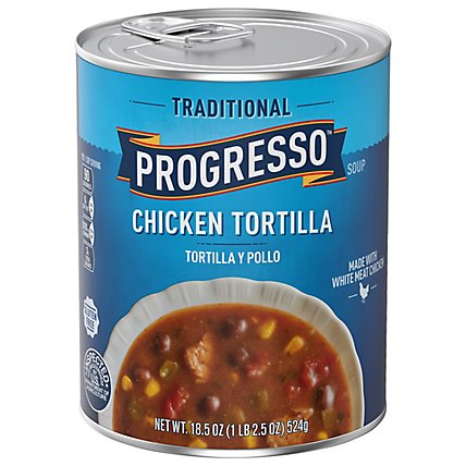 Progresso Traditional Soup Chicken Tortilla - 18.5 Oz - Image 2