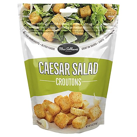 Mrs Cubbisons Croutons Restaurant Style Caesar Salad  - 5 Oz