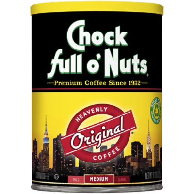 Chock full o Nuts Coffee Ground Original - 11.3 Oz - Image 1