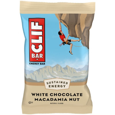 CLIF BAR White Chocolate Macadamia Nut Flavor Energy Bar - 2.4 Oz - Image 1