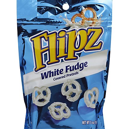 Flipz Pretzels White Fudge - 5 Oz - Image 1