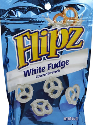 Flipz Pretzels White Fudge - 5 Oz - Image 1